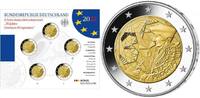 Deutschland 2 Euro<br> 5x 35 Jahre ERASMUS-Programm, <br><b>kompl. Satz </b> (5 Prägestätten) -