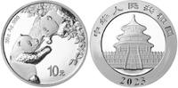 China 10 Yuan Panda Bären 30 Gramm fein, Silber -