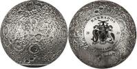 Barbados 5 Dollar <br> Antique Finish 5 Dollars Barbados Spherical Coin - Der Mond 2023 im Box, RAR! -