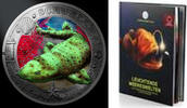 Österreich III.Serie 3 Euro + Sammelalbum III. Leuchtende Meereswelten - Schwellhai, <b>02/12</b> <b> + Sammelalbum, </b> -