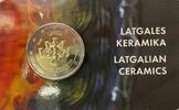 Lettland 2 Euro Latgalische Keramik - im Blister - RAR! -