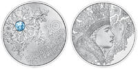 Österreich 20 Euro Die Schneeflocke - in Kapsel & Zertifikat & Etui -
