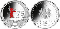 Deutschland <b>erste,<br>20 Euro </b> 75. Berlinale 2025 - sofort lieferbar! -