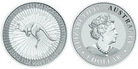 Australien 1 $ Känguru, <b>5. Ausgabe als Anlagemünze von der Perth Mint</b> -