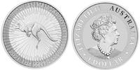 Australien 1 $ Känguru, <b>6. Ausgabe als Anlagemünze von der Perth Mint</b> -
