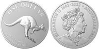 Australien 1 $ Känguru in Kapsel, <b>30 Jahre Känguru</b> im Slab mit Zertifikat -