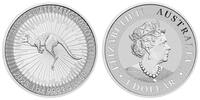 Australien 1 $ Känguru, <b>8. Ausgabe als Anlagemünze von der Perth Mint</b> -