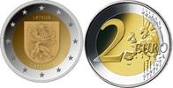 Lettland 2 Euro Latgale/Lettgallen - Provinzen - Regionen - Lettland - Latvija - Latvia, -