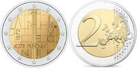 Slowenien 2 Euro 150. Geburtstag Joze Plecnik (Architekt) -