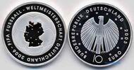 Deutschland 10 Euro Fußball WM 06/<br>1. Serie Fußball<br> 3. Ausg.in 2003<b><br>J=Hamburg</b> -