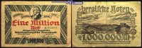 Württemberg 1 Million Mark Notenbank Stuttgart, <br>Grab. WTB 18 -