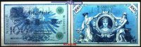 Deutsches Reich 100 Mark Reichsbanknote, <i>Blauer Hunderter</i>, Ro.34 -