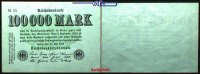 Deutsches Reich 100 000 Mark 1923 25,07 Inflation, Reichsbanknote, Ro.90... 8.37 元 含增值税 ＋  326.32 元 运费