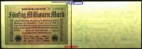 Deutsches Reich 50 Millionen Mark 1923 1.09 Inflation, Reichsbanknote, R... 8.37 元 含增值税 ＋  326.32 元 运费