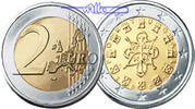Portugal 2 Euro 2002 Kursmünze, 2 Euro stgl 66.94 元 含增值税 ＋  326.32 元 运费