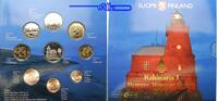 Finnland 3,88 € Kursmünzensatz / 1. Ausgabe mit Medaille <i>Leuchtturm Kallbada bei Porkkala</i> -