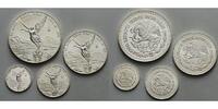 Mexiko 1/20+1/10+1/4+1/2 Onza Siegesgöttin-Satz -