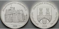 Bielefeld 333/1000 Silbermedaille Medaille-<b>800 Jahre Bielefeld -Stadttheater</b> um 1904 i.Kapsel & Zertifikat -