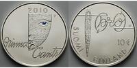 Finnland 10 Euro Minna Canth 1844 - 1897,Schriftstellerin und Journalistin, inkl. Zertifikat -