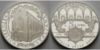 Italien 5 Euro Kloster Santa Chiara in Neapel / Silber, inkl. Kapsel & Zertifikat & Etui -