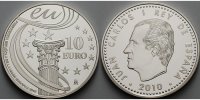 Spanien 10 Euro EU - Präsidentschaft, inkl. Etui & Zertifikat & Schuber -
