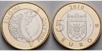 Finnland 5 Euro Varsinais, Historische Provinzen Nr.1, ohne Zertifikat -