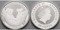 Australien 50 Cents,<br><b>1/2 oz.</b> Koala, <b>-NEUE SERIE in 1/2 oz.</b> 4. Ausgabe -