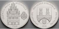 Bielefeld 333/1000 Silbermedaille Medaille-<b>800 Jahre Bielefeld -Crüwell Haus</b> in Kapsel & Zertifikat -