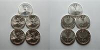 Deutschland 10 Euro<br> 5x Leichtathletik WM in Berlin,<br>1. Ausg. in 2009,<br><b>kompl.Satz (5)</b> -