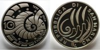 San Marino 10 Euro 10 Jahre Europäische Wirtschafts.-u. Währungsunion -