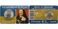 Niederlande 5 Euro 400. Geb. Michiel de Ruyter -