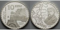 Spanien 10 Euro Gaudi, Park Güell -