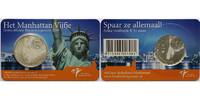 Niederlande 5 Euro 400. Geb. Beziehung Niederlande zu New York -