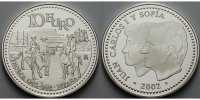 Spanien 10 Euro Menorca-200 Jahre zu Spanien -