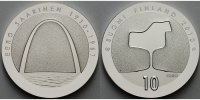 Finnland 10 Euro Saarinen Eero und die Architektur, inkl. Zertifikat -