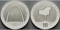 Finnland 10 Euro Saarinen Eero und die Architektur, inkl. Etui & Zertifikat & Schuber -