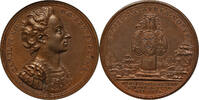 Sweden Medal 1706 Karl XII Sweden Poland Saxony Altranstadt Treaty Bronze Medal NGC MS62 BN -