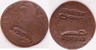 France 5 centimes Countermarked Epee GHEMIN -