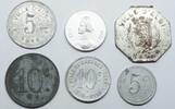 France - Notgeld - lot 5 - 25 centimes -