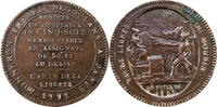 France - Revolution - Monneron 5 sols Medaille de confiance -