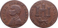 Great Britain, Northampton half penny token George Jobson Banker -