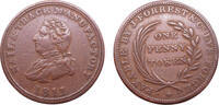 Great Britain, Worcestershire penny token Nail & Trace Manufactory / J. Forrest -