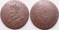 Great Britain, Lancashire - Lancaster 1/2 penny John of Gaunt -