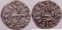 Crusader States, Principality of Achaea denier tournois Isabelle of Villehardouin -