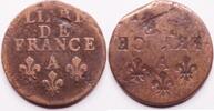 France-Royales, Paris Liard - frappe incuse Louis XIV -