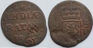Indonesia - Netherlands East Indies 1/16 Gulden Error struck -