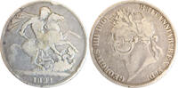 Great Britain Crown Countermarked - George IV -