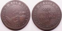 Great Britain, Newcastle upon Tyne penny token Bewicke Main Colliery -