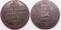 Great Britain, Middlesex half penny token Map of France, Political series -