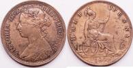 Great Britain half penny Victoria -